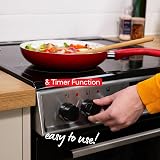 Russell Hobbs 3 in 1 Electric Cooker 68L/37L Dual Oven 4 Zone Ceramic Hob view 5