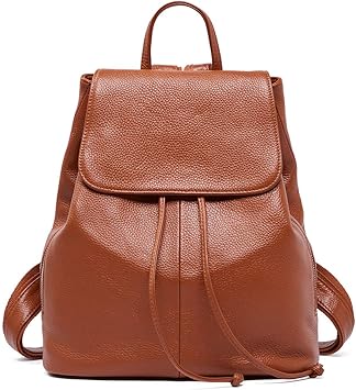 boyatu convertible genuine leather backpack purse for women fashion travel bag