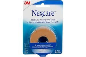 Nexcare™ Absolute Waterproof Tape 731-CA, 1 in x 180 in (25.4 mm x 4.6 m), 1/Pack
