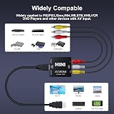 DigitConvert RCA to HDMI Converter 1080P PAL NTSC AV to HDMI Adapter view 4