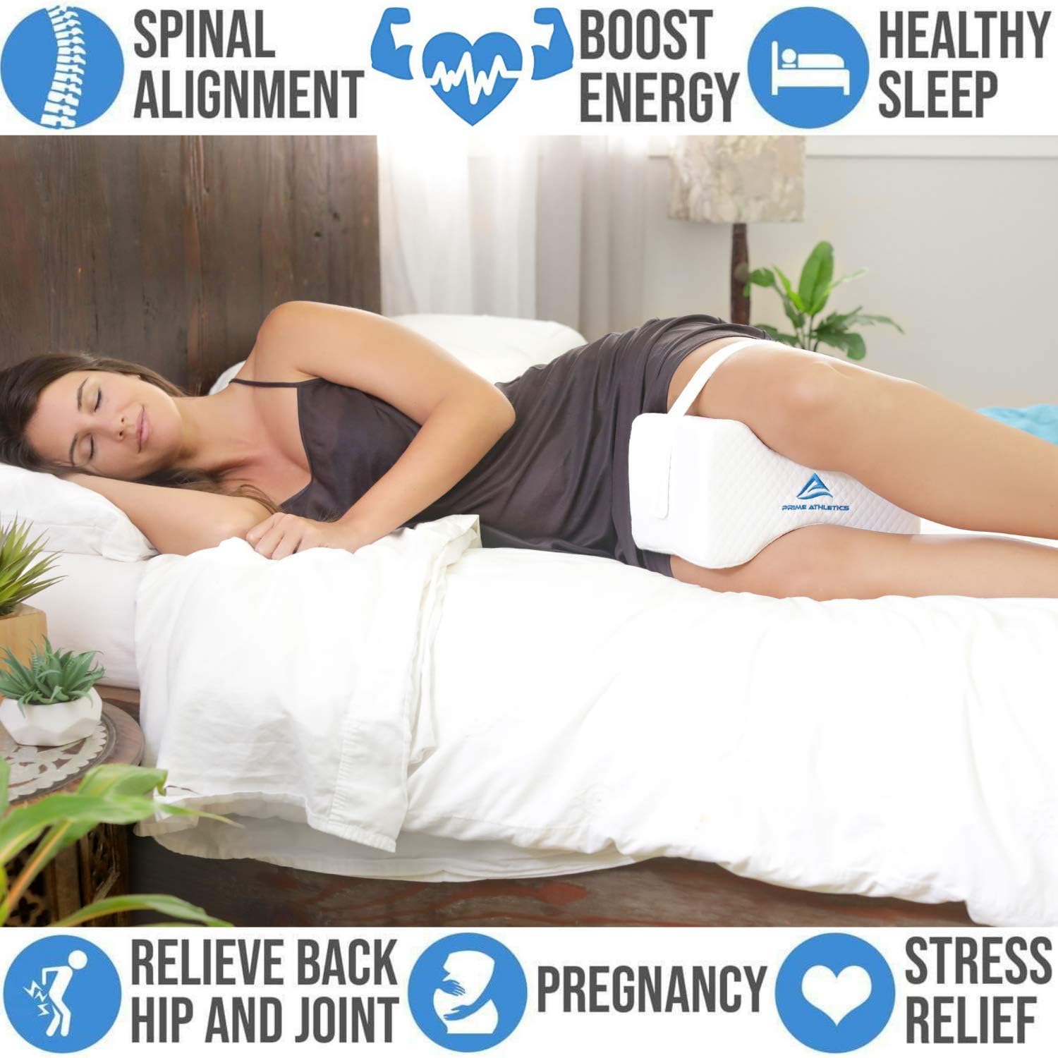 Comfilife Orthopaedic Knee Pillow Review Knee Pain Relief Pillow