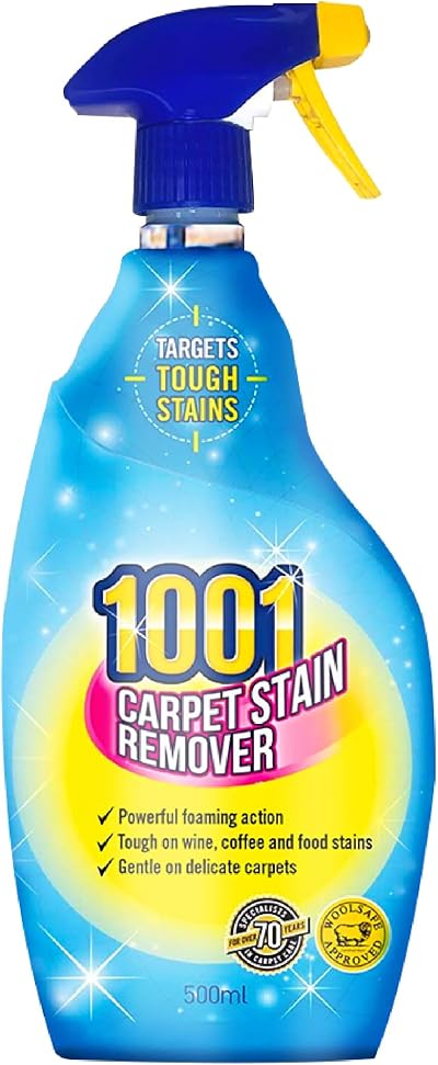 1001 Carpet Stain Remover 500ml WoolSafe Safe for Pets & Kids