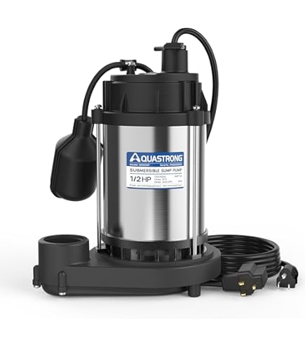 ふぃっしゅ Flotec FPZS33T - 1/3 HP Thermoplastic Base & Zinc Housing