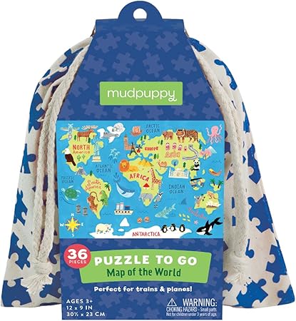 Map of The World Puzzle to Go