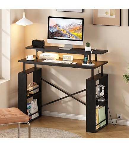 Mesa Escritório Atlanta Azul | Amazon.com.br