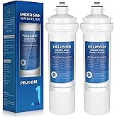 PELICORI Oceanloch-m Water Filter Replacement, Compatible with C Pure Oceanloch-m Filtration System 7900clokitm, 1 Micron Rating, 1.67 GPM Flow Rate (2 Pack)