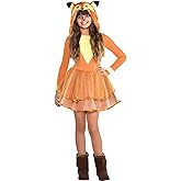 Furry Fox Child Costume Dress - Small 4-6, 1 Pc