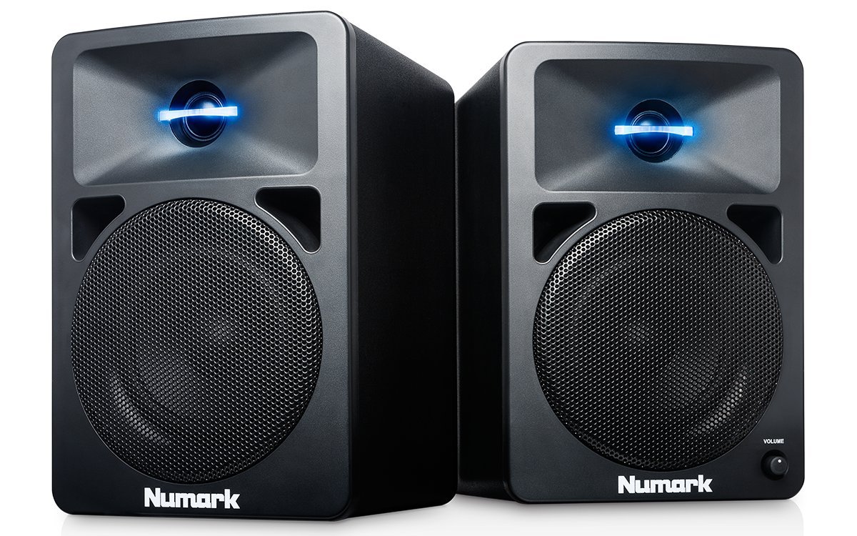 Numark N-Wave 360-3” Powered DJ Desktop Monitor