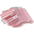 COSIDEA 50 PCS Empty Pink Lip Gloss Boxes W21 xW21 xH121mm， Cosmetic Perfume/Mascara Box Packaging, small Kraft Paper Box Luxury Holder Wrapping