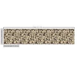 Ambesonne Camo Fabric by The Yard, Continuous