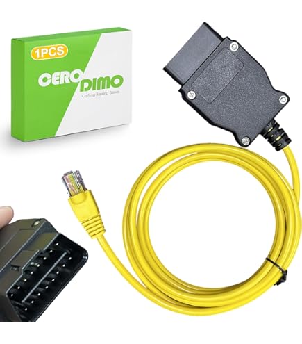 Amazon.com: CeroDimo ENET OBD2 Cable for BMW F & G Series