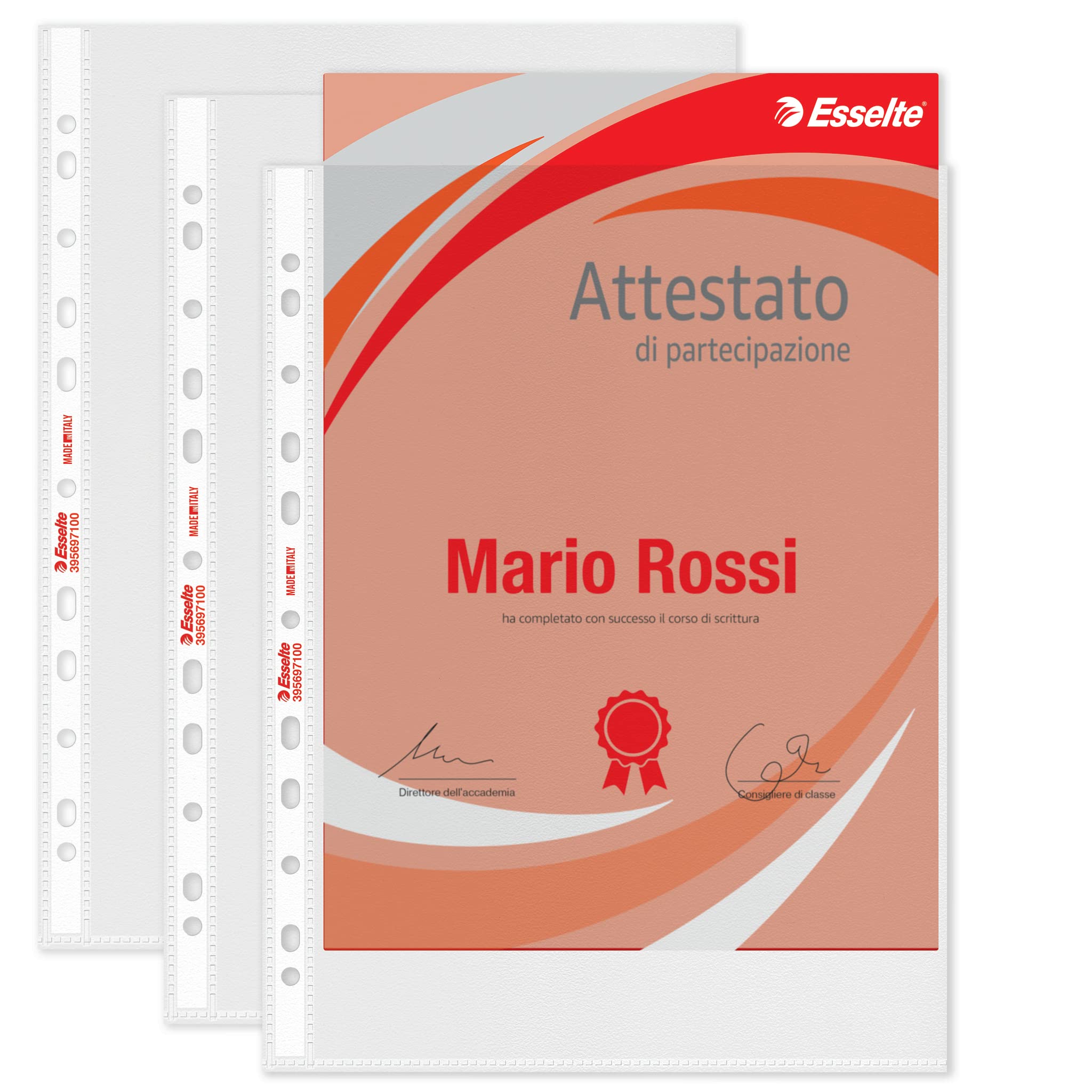 Esselte 395697100 Copy Safe Universal Multi-Punched Envelopes, Office 22 x 30 cm, Embossed, Pack of 150