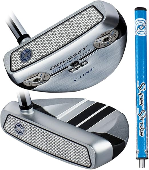 Odyssey Men's Works Tank Cruiser VLine Putter, Left Hand, 38Inch