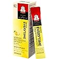 JUNG KWAN JANG Everytime Korean Red Ginseng Extract 1,050mg & Lemon - Vegan Energy Drink Liquid Stick Supplements - Builds Stamina & Immunity, Non-GMO (10 Sticks, 0.34 fl oz)
