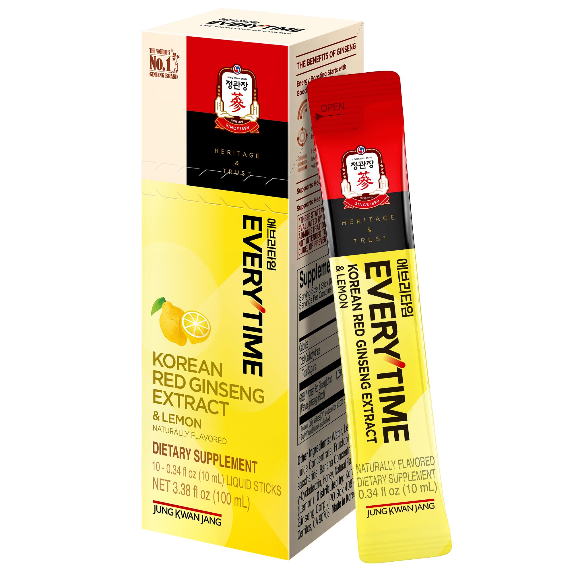 JUNG KWAN JANG Everytime Korean Red Ginseng Extract