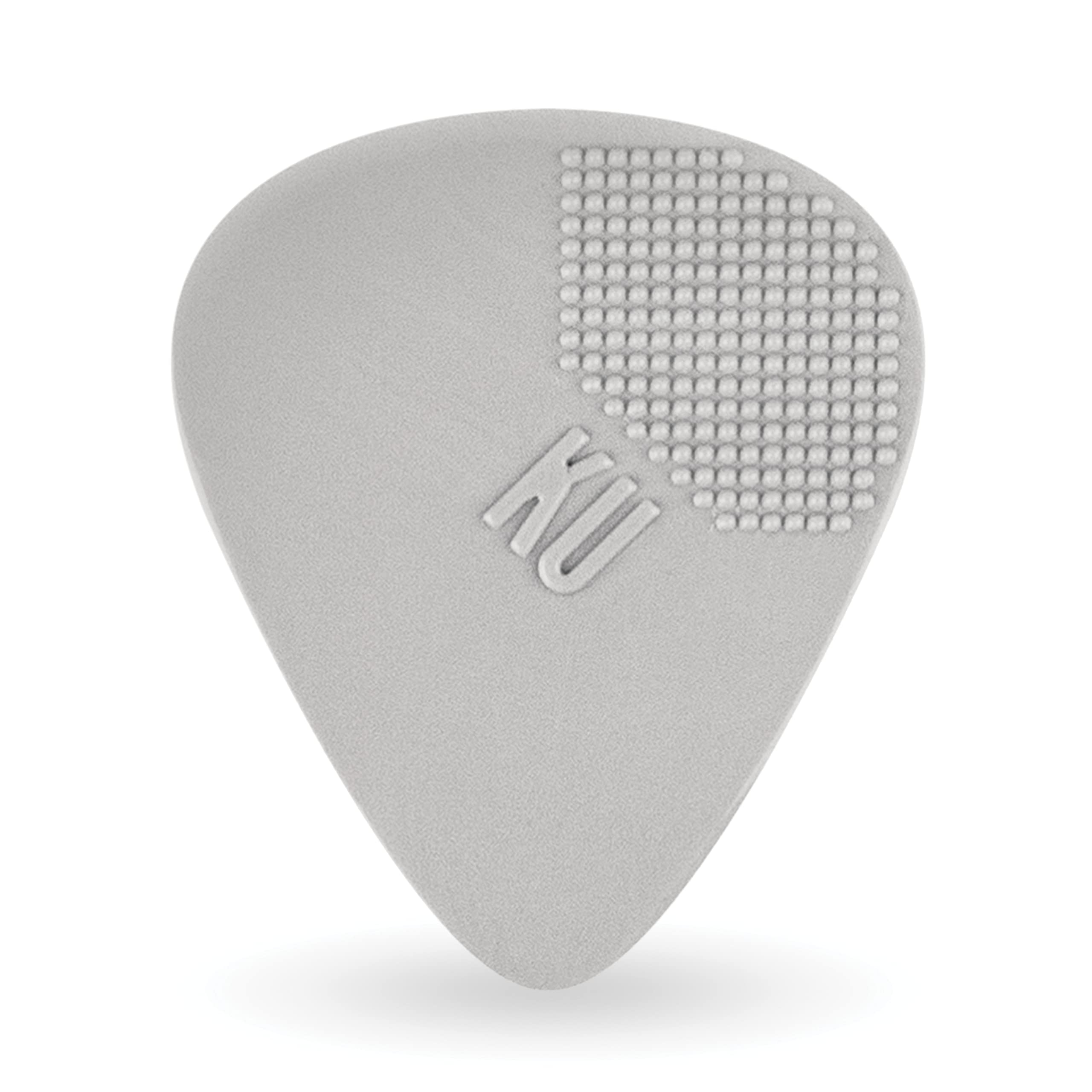 D'Addario Accessories 1UKU6-05 Heavy Keith Urban Signature Ultem Pick, Grey, Set of 5 Pieces