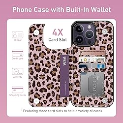 LETO for iPhone 15 Pro Max Wallet Case - Flip Folio