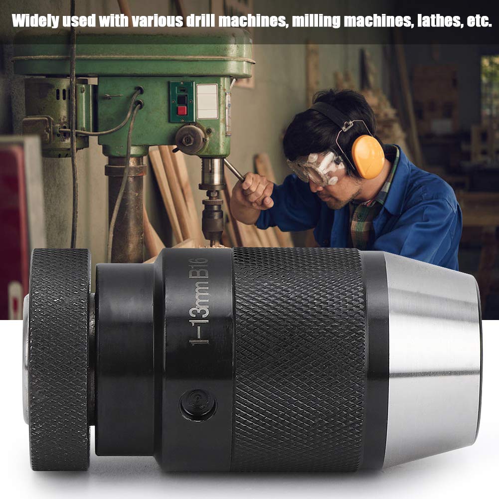 Drill Chuck,Lathe Chucks,113mm Heavy Duty Automatic Locking Lathe