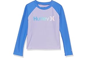Hurley Girls Long Sleeve Rash Guard Shirt