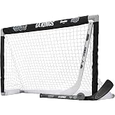 Franklin Sports NHL Mini Hockey Set - Kids Indoor Knee Hockey Goal, Ball, + 2 Stick Combo - Youth Team Indoor Toy Set - Official - Ages 3+