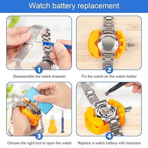 Jorest JOREST Watch Repair Kit for Battery Replacement Link