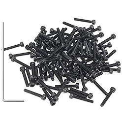 105 Pieces M2 x 10mm Socket Head Cap Screws, Thread