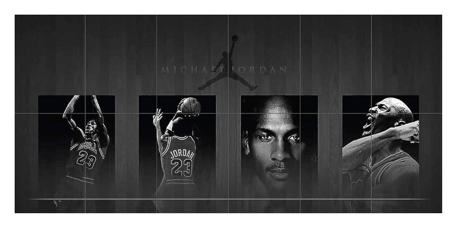 MICHAEL JORDAN GIANT NEW WALL ART PRINT POSTER G420 by Doppelganger33LTD