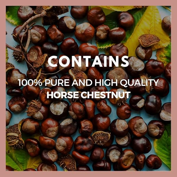 REMEDY’S NUTRITION HORSE CHESTNUT EXTRACT AESCIN 20% | 1,000MG, 60 VEGAN CAPSULES HERBAL DIETARY SUPPLEMENT | TWO MONTH SUPPLY