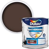 Dulux Weather Shield Exterior High Gloss Paint Conker 2.5 L