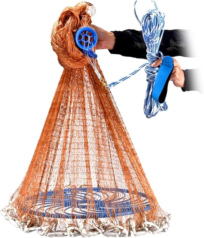 XINGZHE Fishing Net Strengthen Tire line Small Mesh Cast