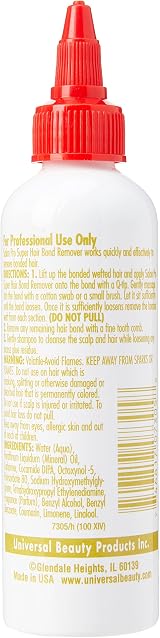 Salon Pro Super Hair Bonding Remover Lotion Olive Oil 118ml view 2