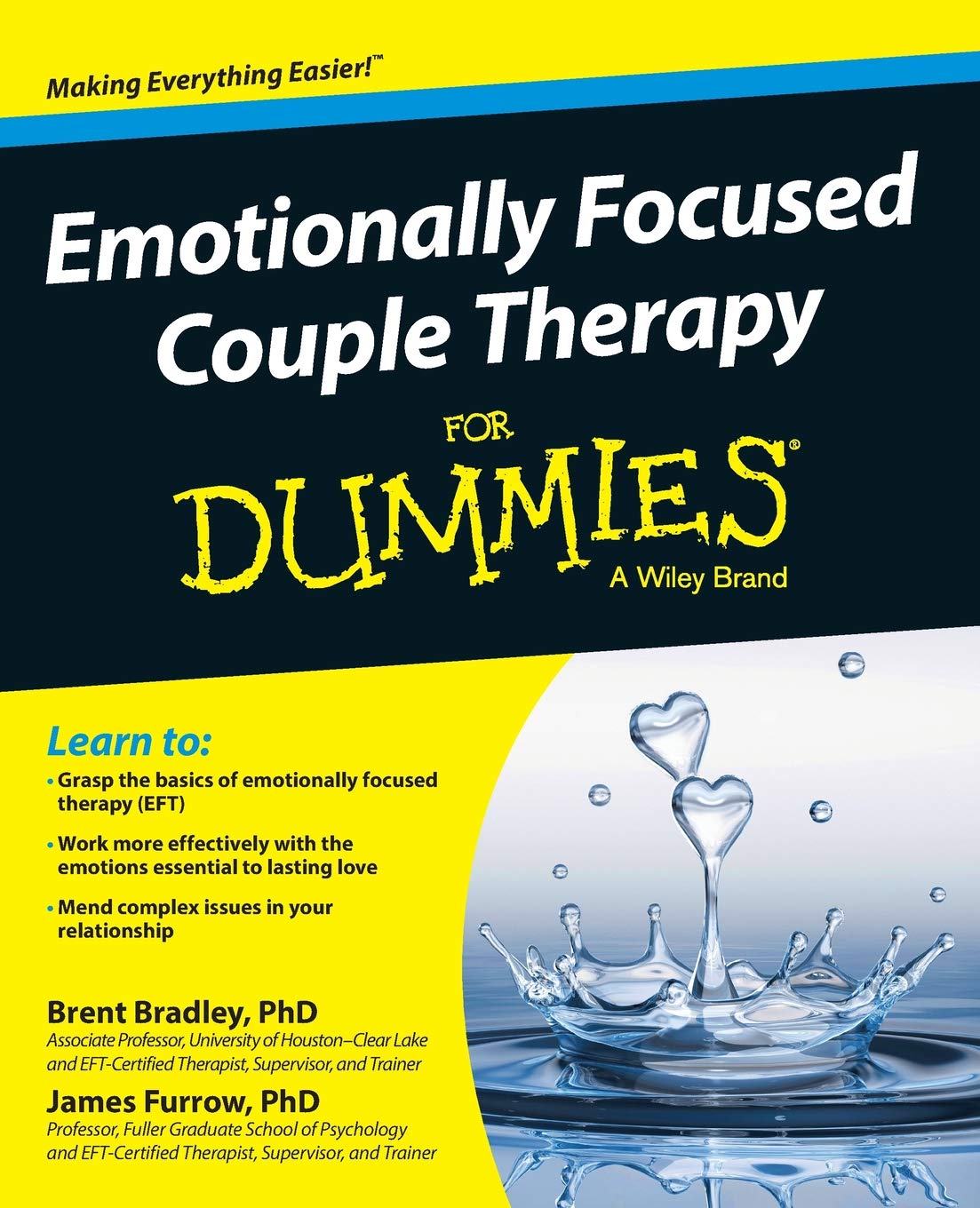 Emotionally Focused Couple Therapy For Dummies Bradley Brent Furrow James 9781118512319 Amazon Com Books