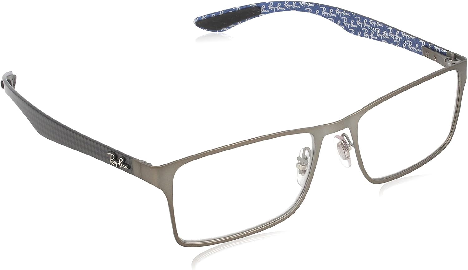 RayBan Eyeglasses RX8415 2620 Matte Gunmetal 53 17 145 Shoes