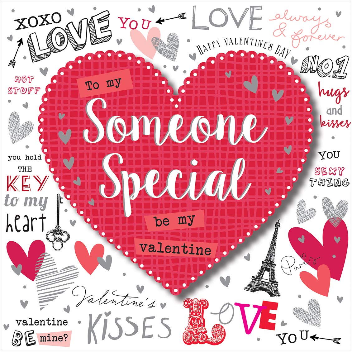 Valentines Boxed Card Someone Special - 31cm sq - Regal Publishing
