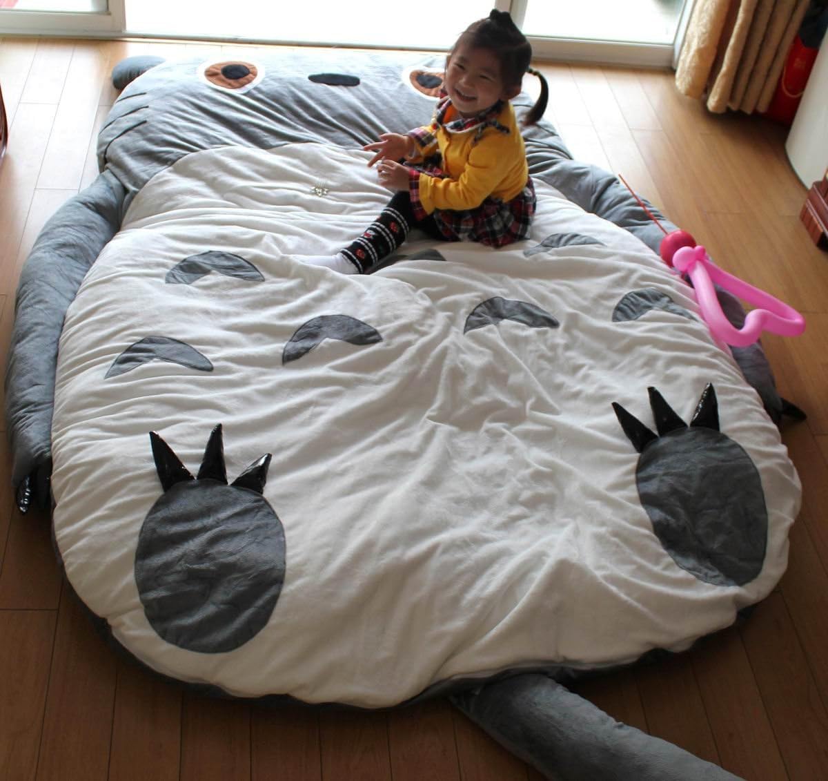 Amazoncom Totoro Bed Totoro Sleeping Bag Totoro Design Bed Small Size Student Size 195m X 13m Furniture Decor