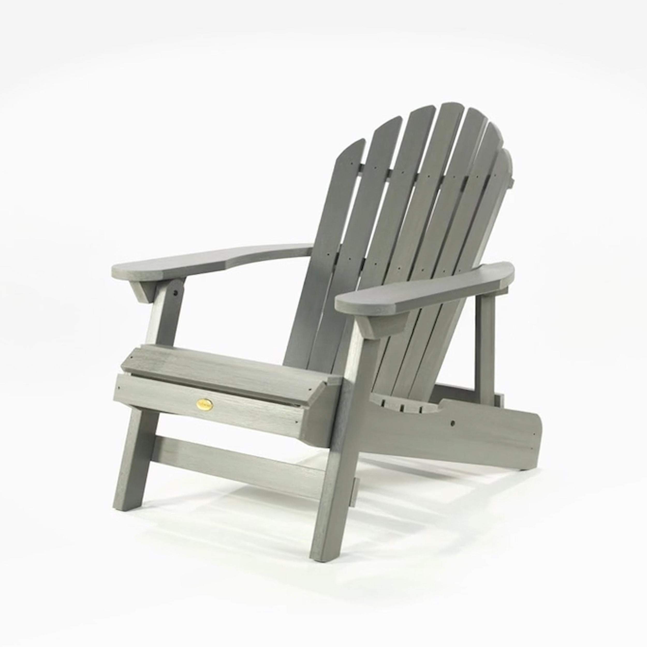 Highwood ADCHL1ACE Hamilton Adirondack Chair, Adult, Weathered Acorn