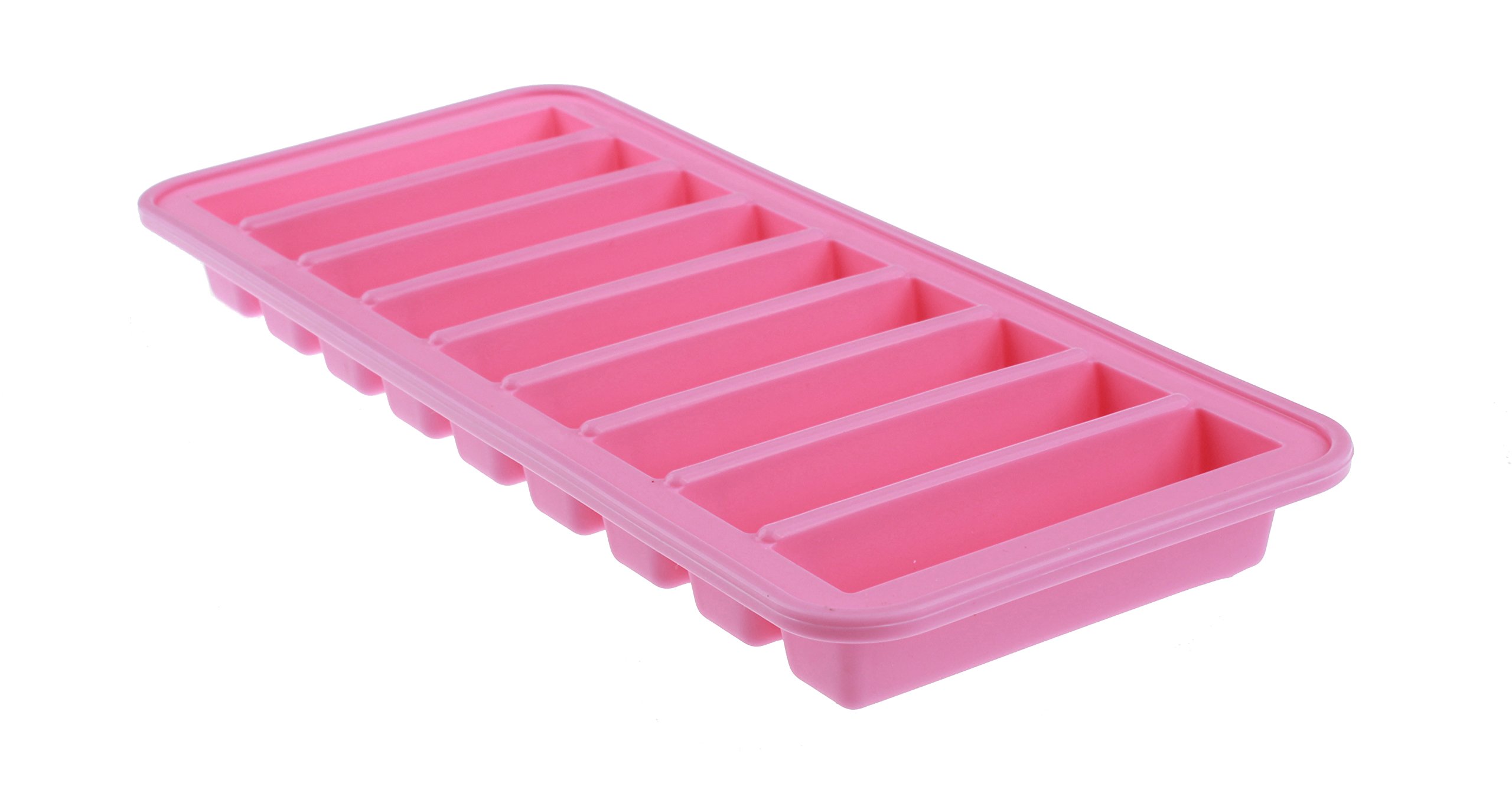 Silicone Baby Food Freezer Tray (Pack of 1, Pink)