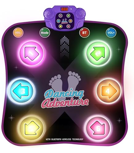 Playmats Dancing Challenge – Tapis Interactif Musical – Coordination Motrice – 3 Ans+ – 1905
