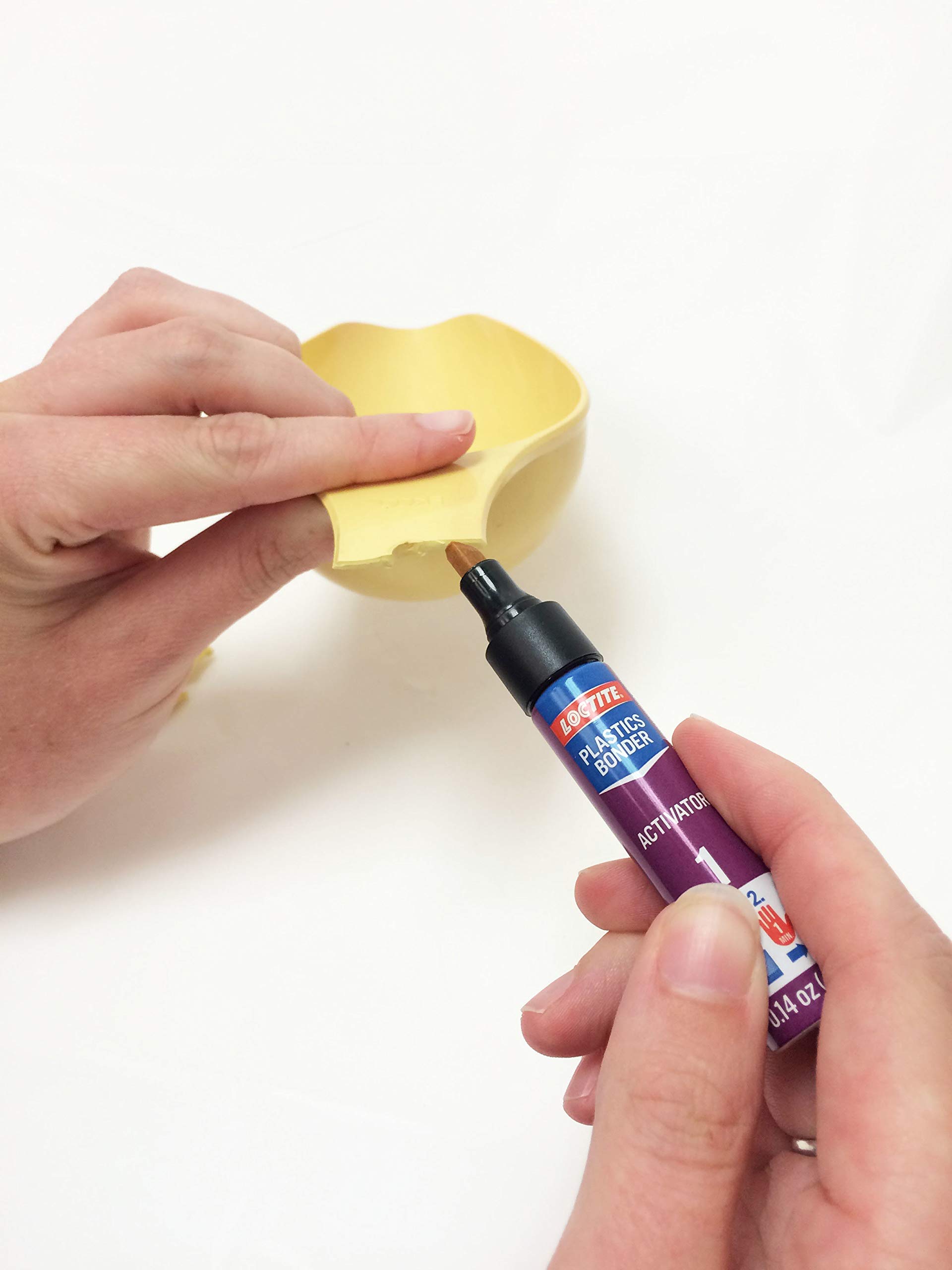 Loctite Super Glue Plastics Bonding System with Activator 2Gram