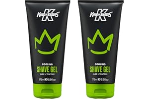 King of Shaves Cooling shave gel Aloe+Tea tree 2x175ml
