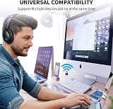LinKAVEniR Bluetooth 5.0 Adapter PC Dongle 3Mbps Dual Mode Win 11 10 8 7 view 8