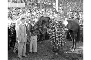 SPORTSPHOTOSUSA Citation 1948 Triple Crown Horse Race Champion Eddie Arcaro 8x10 Photo