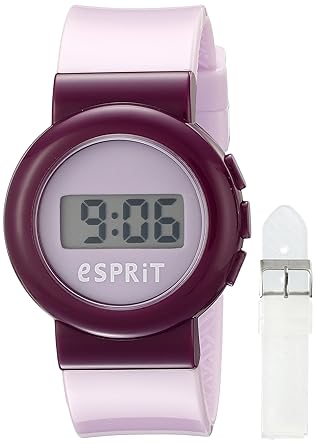 Esprit Kids Digital Swap Digital Purple Dial Childrens Watch ES105264004