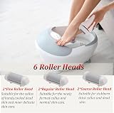 Swhily Electric Foot Callus Remover Rechargeable Pedicure File 6 Heads view 3