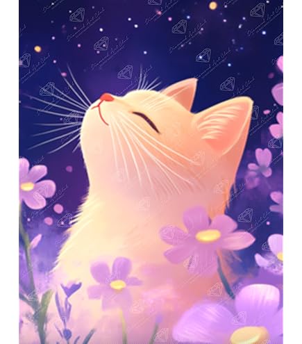 Amazon.com: DIAMOND ART CLUB Milo The Cat Diamond Painting Kit
