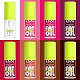 NYX Fat Oil Lip Drip Clear Lip Gloss Newsfeed Lip Oil 12hr Hydration view 4