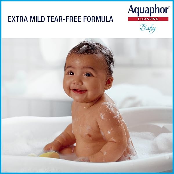 AQUAPHOR BABY WASH AND SHAMPOO – MILD, TEAR-FREE 2-IN-1 SOLUTION FOR BABY’S SENSITIVE SKIN – 16.9 FL. OZ. PUMP
