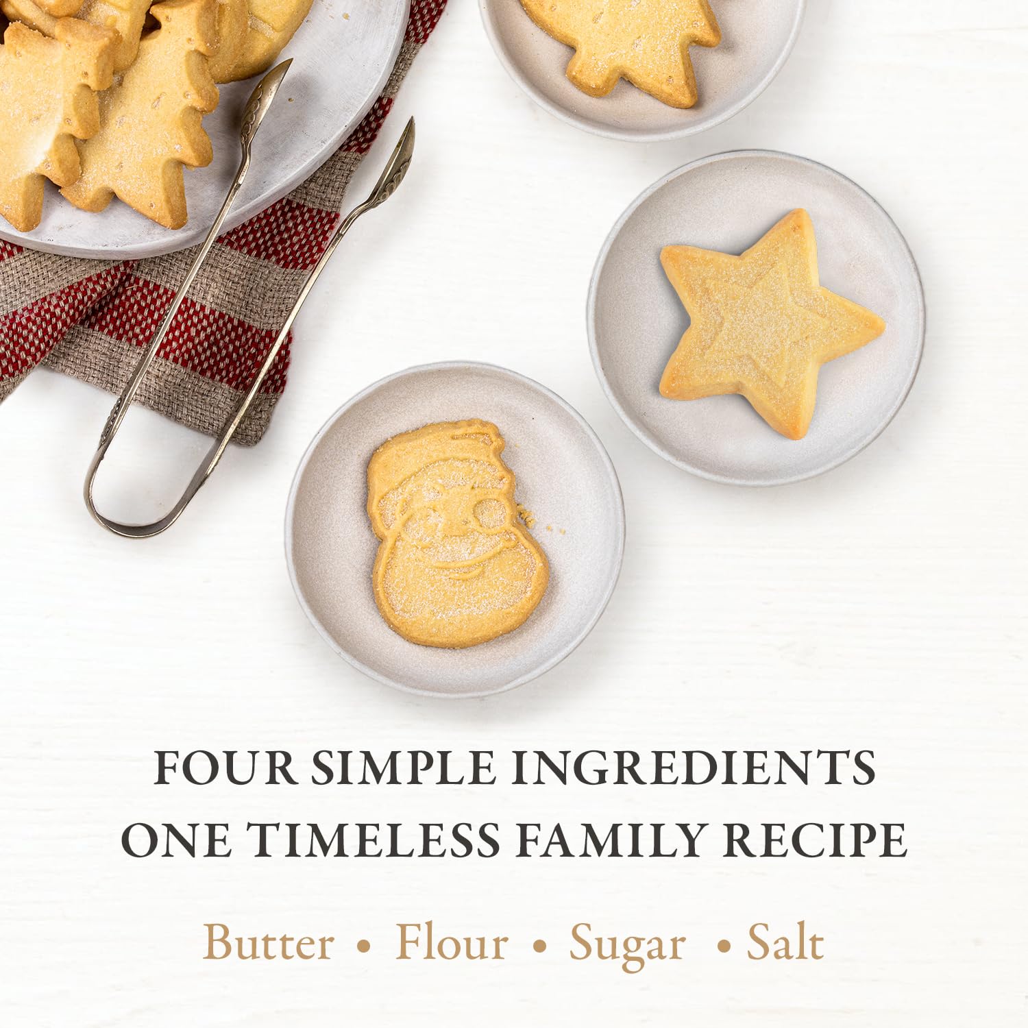 Walker’s Assorted Shortbread Cookies in Festive Shapes Shortbread