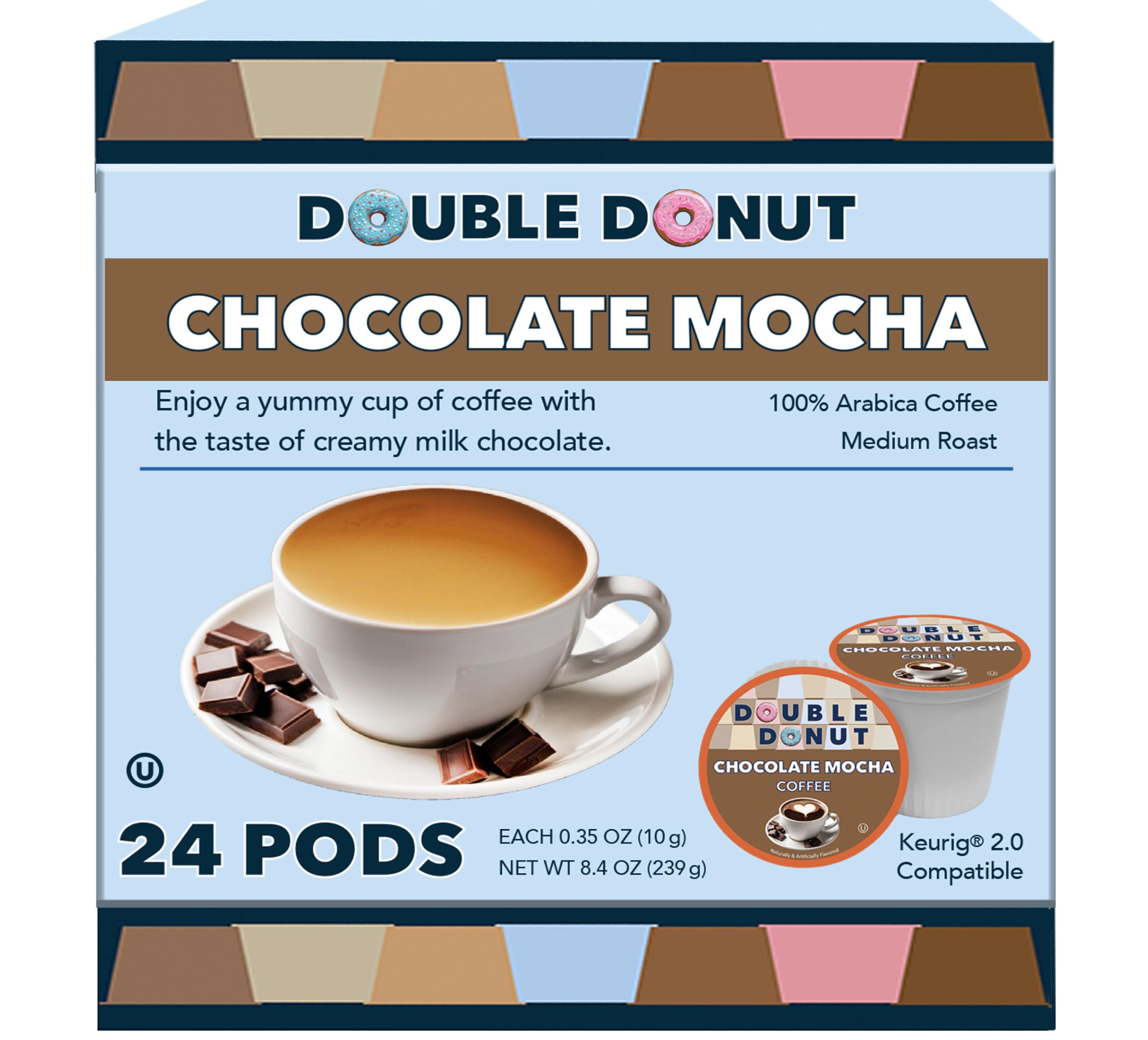 Double Donut K Cup Hot Chocolate Without Machine Double Donut