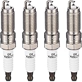 SYKRSS Iridium Platinum Spark Plug 94769 4 Pack for Ford Escape | Fits Ford Escape 2013-2016 1.6L L4 Fusion 2013-2014 1.6L L4 Fiesta 2014-2019 1.6L L4 Transit Connect 2014-2016 1.6L L4